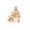 Load image into Gallery viewer, Kids Kitty Diamond Stud Earrings, 14k Solid Gold, Natural Diamonds, Enamel Animal Jewelry, Everyday Gift for toddlers/girls, Ready To Ship
