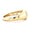 Load image into Gallery viewer, Personalized Medallion Initial Diamond Ring, 14k Solid Gold, Natural Diamonds, Flute Letter Ring, Custom Jewelry, Minimalist Signet Ring
