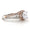 Load image into Gallery viewer, Round Solitaire Diamond Ring, 14K Solid Gold Engagement Ring, Dual Tone, Split Shank, Natural Diamonds, Gift For Her
