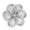 Load image into Gallery viewer, Floral Diamond Cocktail Ring, 14k Solid Gold, Natural Diamonds, Wedding Floral Jewelry, Statement Flower Ring, Gift For Her
