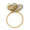 Load image into Gallery viewer, Floral Diamond Cocktail Ring, 14k Solid Gold, Natural Diamonds, Wedding Floral Jewelry, Statement Flower Ring, Gift For Her
