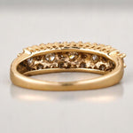 Load image into Gallery viewer, Solitaire Diamond Ring,14k Solid Gold, Natural Diamonds, Eternity Band, Cluster Statement Ring, Stacking Jewelry, Gift For Her
