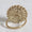 Load image into Gallery viewer, Cultured Pearl Flower Diamond Ring, Gemstone Ring, 14k Solid Gold, Natural Diamonds, Dome Statement Ring, Flower Cocktail Ring, Gift For Her
