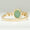 Load image into Gallery viewer, Oval Emerald Diamond Engagement Ring, 14K Solid Gold, Natural Diamond, Green Gemstone Promise Ring, Wedding Statement Ring, Gift For Her
