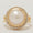 Load image into Gallery viewer, Pearl Halo Diamond Ring, 14K Solid Gold, Natural Diamonds, Gemstone Cocktail Ring, Birthstone Statement Jewelry, Gift for her
