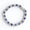 Load image into Gallery viewer, Floral Diamond Blue Sapphire Tennis Bracelet, 14k Solid Gold, Natural Diamonds, Floral Stackable Bracelet, Statement Gemstone Jewelry
