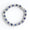 Load image into Gallery viewer, Floral Diamond Blue Sapphire Tennis Bracelet, 14k Solid Gold, Natural Diamonds, Floral Stackable Bracelet, Statement Gemstone Jewelry
