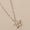 Load image into Gallery viewer, Star Diamond Pendant Necklace, 14k Solid Gold, Cluster Baguette Natural Diamond, Stacking Chain Pendant, Celestial Jewelry
