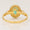 Load image into Gallery viewer, Oval Emerald Halo Diamond Ring, 14k Solid Gold, Natural Diamond, Statement Dual Tone Jewelry, Cocktail Ring, Engagement Wedding Ring
