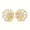 Load image into Gallery viewer, Flower Diamond Stud Earrings, 14k Solid Gold, Natural Diamonds, Pave Floral Studs, Everyday Statement  Jewelry, Cluster Pave Setting
