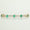 Load image into Gallery viewer, Teardrop Emerald Diamond Tennis Bracelet, 14K Solid Gold, Natural Diamond, Stackable Minimalistic Chain Bracelet, Gemstone Statement Jewelry
