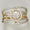 Load image into Gallery viewer, Halo Diamond Engagement Band Ring, 14k Solid Gold, Natural Diamond,  Illusion Set Multi-Row Wide Band, Cocktail Statement Ring, Gift For Her
