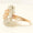 Load image into Gallery viewer, Flower Diamond Ring, 14k Solid Gold, Marquise &amp; Pear Natural Diamonds, Statement Floral Ring, Cocktail Petal Bloom Jewelry, Gift for Her

