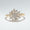 Load image into Gallery viewer, Cluster Snowflakes Diamond Ring, 14k Solid Gold, Natural Diamonds, Floral Minimalist Jewelry, Statement Cocktail Ring, Gift For Her
