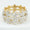 Load image into Gallery viewer, Crown Diamond Ring, 14k Solid Gold Broad Ring, Natural Diamonds, Eternity Wedding Band, Cocktail Staement Ring, Art Deco Ring,  Gift For Her
