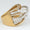 Load image into Gallery viewer, Intertwined Diamond Gold Band, 14k Solid Gold Ring, Natural Diamonds, Wide Cocktail Ring, Criss Cross Statement Ring, Gift For Her
