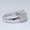 Load image into Gallery viewer, Cluster Diamond Band, 14k Solid Gold, Natural Diamonds, Illusion Setting, Wedding Jewelry, Statement Ring, Cocktail Band, Gift for Her
