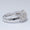 Load image into Gallery viewer, Cluster Diamond Band, 14k Solid Gold, Natural Diamonds, Illusion Setting, Wedding Jewelry, Statement Ring, Cocktail Band, Gift for Her
