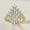 Load image into Gallery viewer, Baguette Diamond Ring, Natural Diamonds, 14K Solid Gold, Engagement Ring, Cluster Illusion Set Ring, Statement Cocktail Ring, Gift For Her
