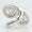 Load image into Gallery viewer, Pear Bypass Diamond Ring, 14k Solid Gold, Natural Diamond, Baguette Illusion Wide Band, Statement Cocktail Jewelry, Wrap Bridal Wedding Ring
