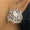 Load image into Gallery viewer, Flower Rainbow Stud Earrings, 14k Solid Gold, Natural Diamonds, Multicolor Cocktail Jewelry, Bridal Wedding Earrings, Statement Party Studs
