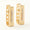 Load image into Gallery viewer, Rectangle Diamond Huggie Earrings, 14k Solid Gold, Natural Diamonds, Geometric Everyday Earrings, Statement Earrings, Minimalistic Earrings
