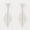 Load image into Gallery viewer, Abstract Dangle Diamond Earrings, 14k Solid Gold, Natural Diamonds, Geometric Linear Jewelry, Modern Statement Jewelry, Bridal Danglers
