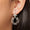 Load image into Gallery viewer, Filigree Chandelier Diamond Earrings, 14k Solid Gold, Natural Diamonds, Scrollwork Dangle Jewelry, Bridal Statement Earring, Wedding Jewelry

