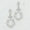Load image into Gallery viewer, Filigree Chandelier Diamond Earrings, 14k Solid Gold, Natural Diamonds, Scrollwork Dangle Jewelry, Bridal Statement Earring, Wedding Jewelry

