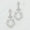 Load image into Gallery viewer, Filigree Chandelier Diamond Earrings, 14k Solid Gold, Natural Diamonds, Scrollwork Dangle Jewelry, Bridal Statement Earring, Wedding Jewelry
