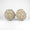 Load image into Gallery viewer, Floral Lattice Diamond Stud Earrings, 14k Solid Gold, Natural Diamonds, Honeycomb Baguette Studs, Statement Cocktail Jewelry
