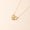 Load image into Gallery viewer, Heart Initial Medallion Diamond Necklace, 14k Solid Gold, Natural Diamonds, Everyday Halo Pendant, Personalised Letter Charm, Ready To Ship
