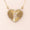 Load image into Gallery viewer, Heart Initial Medallion Diamond Necklace, 14k Solid Gold, Natural Diamonds, Everyday Halo Pendant, Personalised Letter Charm, Ready To Ship
