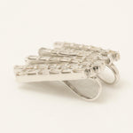 Load image into Gallery viewer, Baguette Bar Natural Diamond Pendant: 14k Solid Gold Geometric Necklace, IGI Certified, Ready To Ship
