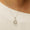 Load image into Gallery viewer, Teardrop Diamond Pendant Necklace, 14k Solid Gold, Natural Diamond, Pave Statement Jewelry, Filigree Necklace, Cocktail Pendant
