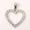 Load image into Gallery viewer, Open Heart Diamond Pendant, 14k Solid Gold, Natural Diamonds, Love Layering Chain Necklace, Everyday Stackable Jewelry
