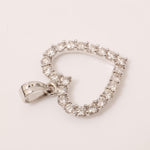 Load image into Gallery viewer, Open Heart Natural Diamond Pendant: 14k Solid Gold Love Layering Chain Necklace, IGI Certified, Ready To Ship
