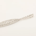 Load image into Gallery viewer, Leaf Natural Diamond Halo Drop Pendant: 14k Solid Gold Minimalist Layering Necklace, Certified Jewelry
