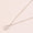 Load image into Gallery viewer, Teardrop Diamond Necklace, 14k Solid Gold, Natural Diamond, Minimalistic Stackable Pendant, Abstract Layer Necklace, Openwork Pavé Jewelry
