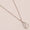 Load image into Gallery viewer, Teardrop Diamond Necklace, 14k Solid Gold, Natural Diamond, Minimalistic Stackable Pendant, Abstract Layer Necklace, Openwork Pavé Jewelry
