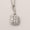 Load image into Gallery viewer, Halo Cushion Diamond Necklace, 14k Solid Gold, Natural Diamonds, Cluster Set Everyday Chain Pendant, Minimalist Stackable Jewelry
