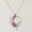 Load image into Gallery viewer, Leaf Diamond Pendant Necklace, 14k Solid Gold, Natural Diamonds, Floral Gemstone Jewelry, Geometric Statement Chain Pendant, Bridal Necklace
