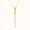 Load image into Gallery viewer, Cylindrical Diamond Charm Necklace with Gold tassels, 14k Solid Gold, Natural Diamonds, Multiple Chain Necklace, Modern Drop Chain Jewelry
