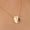 Load image into Gallery viewer, Personalized Geometric Initial Diamond Necklace, 14k Solid Gold, Natural Diamonds, Everyday Layering Pendant, Minimal Letter, Ready To Ship
