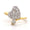 Load image into Gallery viewer, Diamond Heart Ring In 18K Solid Gold, Proposal Ring With Natural Diamonds, Ready To Ship, Women&#39;s Day Gift
