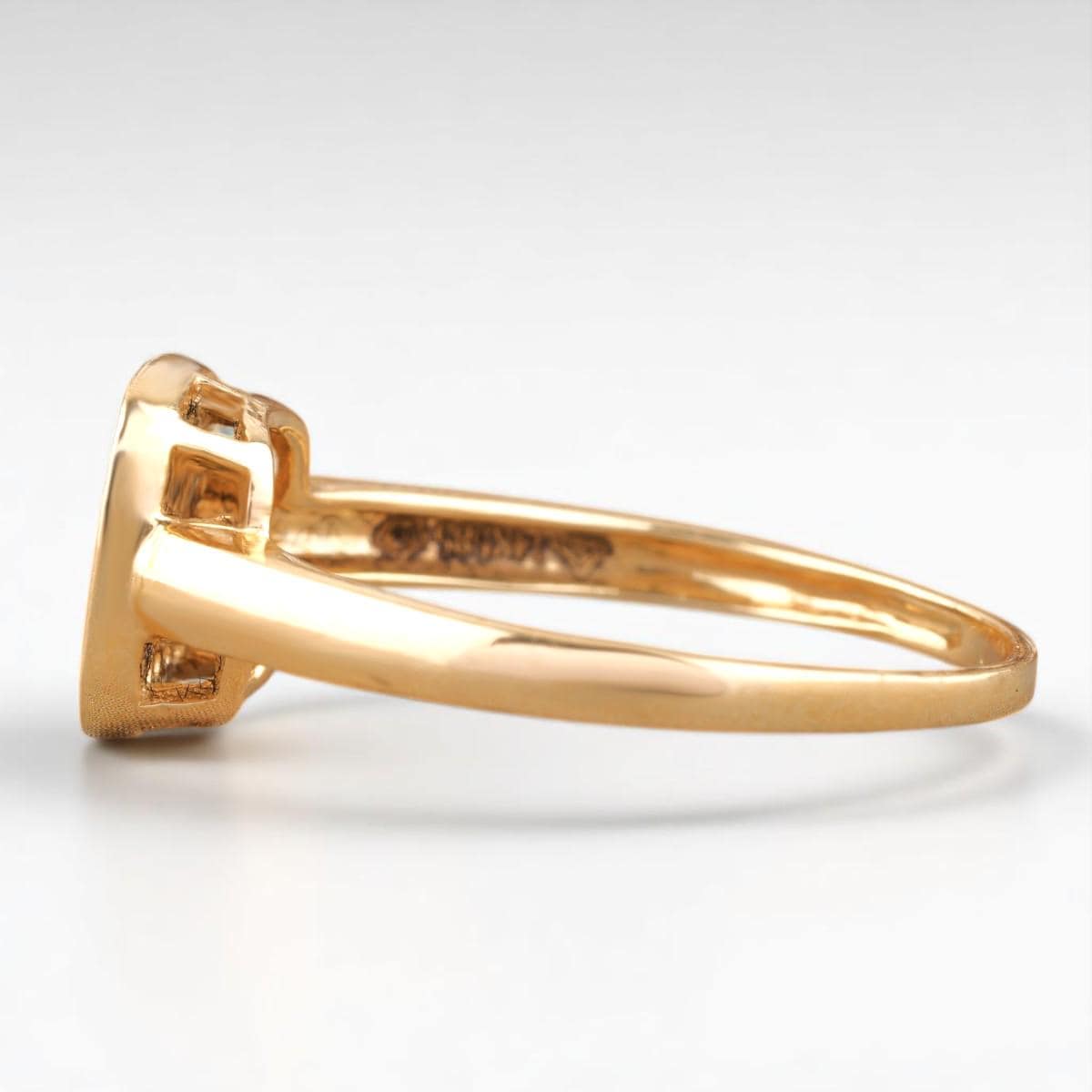 Square Grid Men's Diamond Ring | 14k Solid Gold | Handmade Jewelry | Cluster Statement Ring | Gift for Him