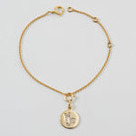 Load image into Gallery viewer, Capricorn Horoscope Birth Sign Charm, 14k Solid Gold, Natural Diamonds, Zodiac Constellation Everyday Jewelry, Astrology Gift
