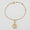 Load image into Gallery viewer, Virgo Horoscope Birth Sign Charm, 14k Solid Gold, Natural Diamonds, Zodiac Jewelry, Everyday Jewelry, Astrology Gift
