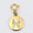 Load image into Gallery viewer, Pisces Horoscope Birth Sign Charm, 14k Solid Gold, Natural Diamond, Zodiac Constellation Everyday  Jewelry, Astrology Gift
