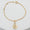 Load image into Gallery viewer, Sagittarius Horoscope Birth Sign Charm, 14k Solid Gold, Natural Diamonds, Zodiac Constellation Everyday Jewelry, Astrology Gift

